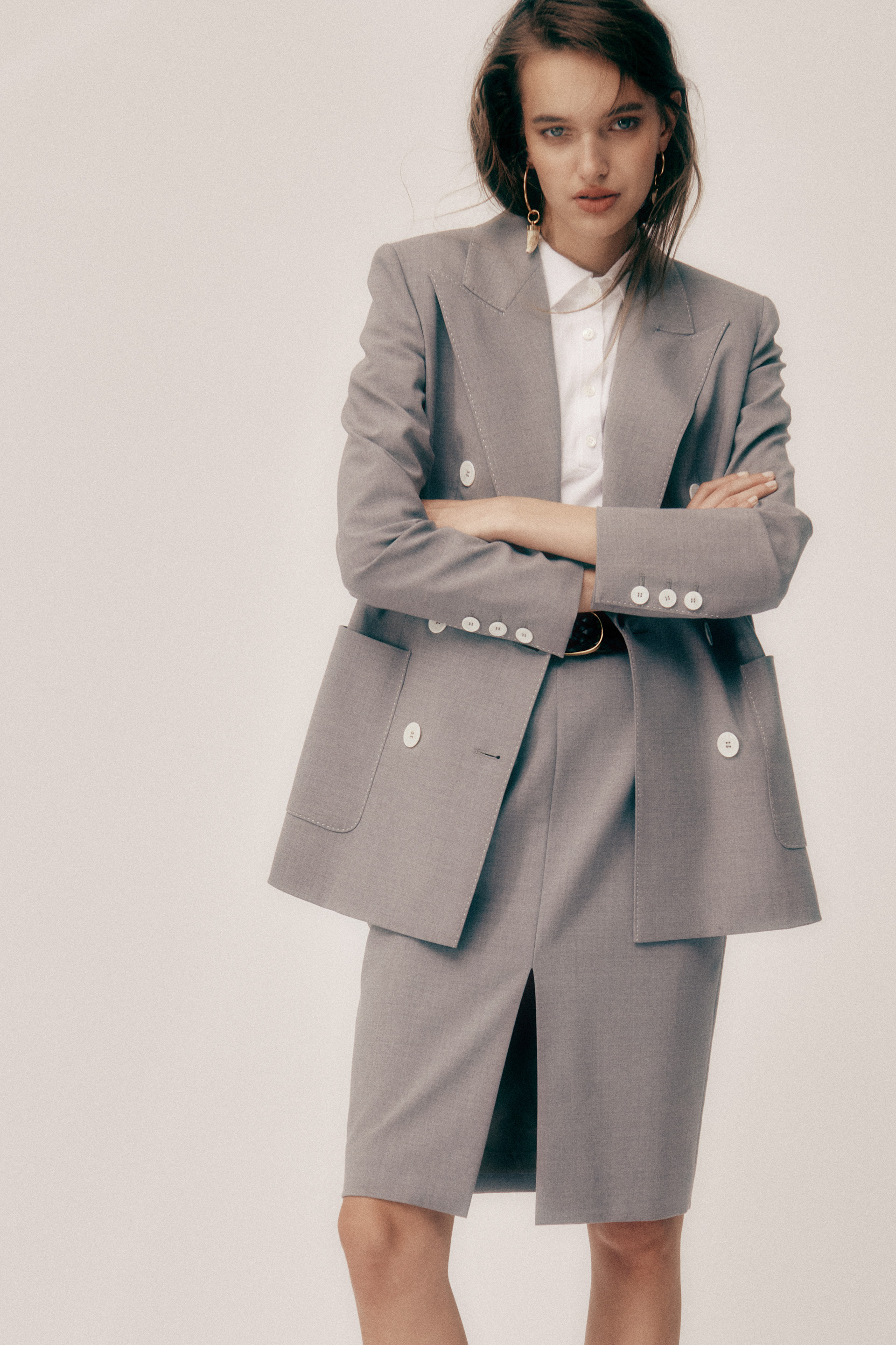 ジャケット・アウター Luisa Spagnoli Virgin Wool Jacket Vignone - Blended wool jacket | Jackets & Blazers - Luisa